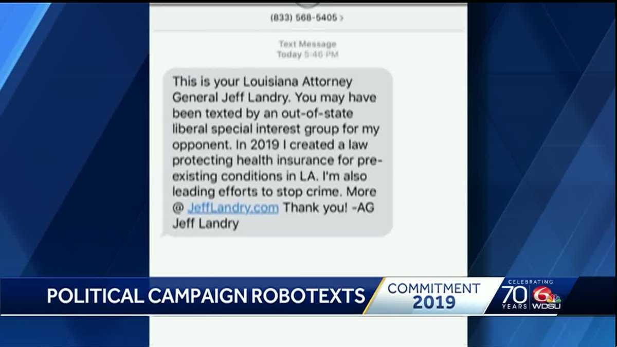 Candidates using 'robo-texts' to reach voters in Metro New Orleans