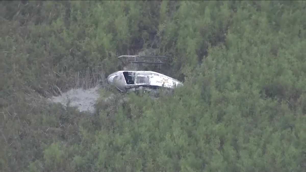 Pilots rescued after Polk County Sheriff's Office helicopter