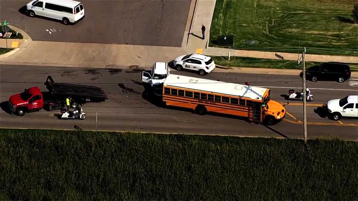 Edmond School Bus Involved In Crash Officials Say