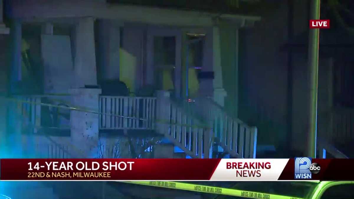 14-year-old boy shot in Milwaukee