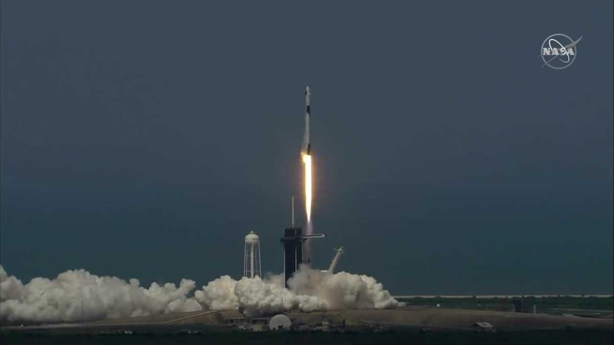 SpaceX, NASA launch replay