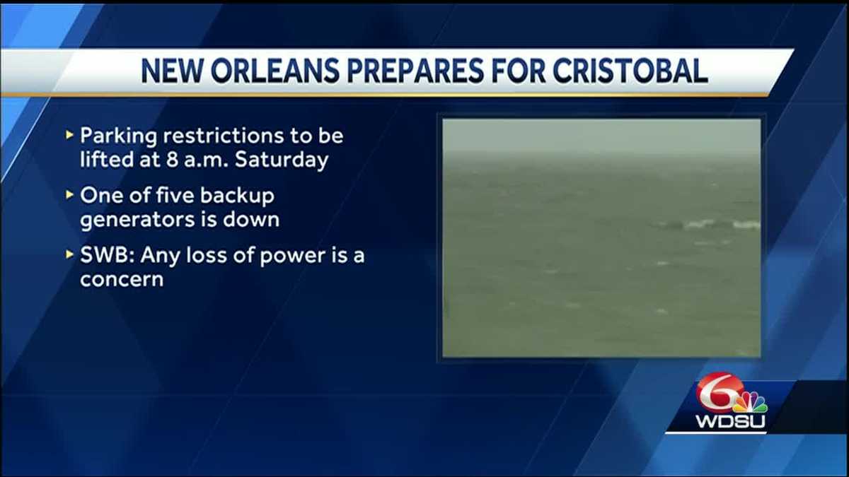 New Orleans SWB 'very concerned' about power to pumps as generator goes