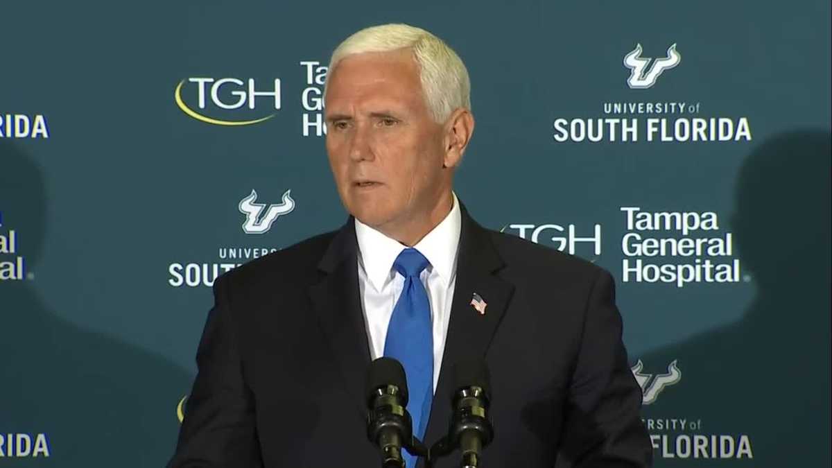 Pence, DeSantis meet to discuss coronavirus response as cases surge
