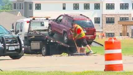 Police chase that started in Des Moines ends with crash in Norwalk