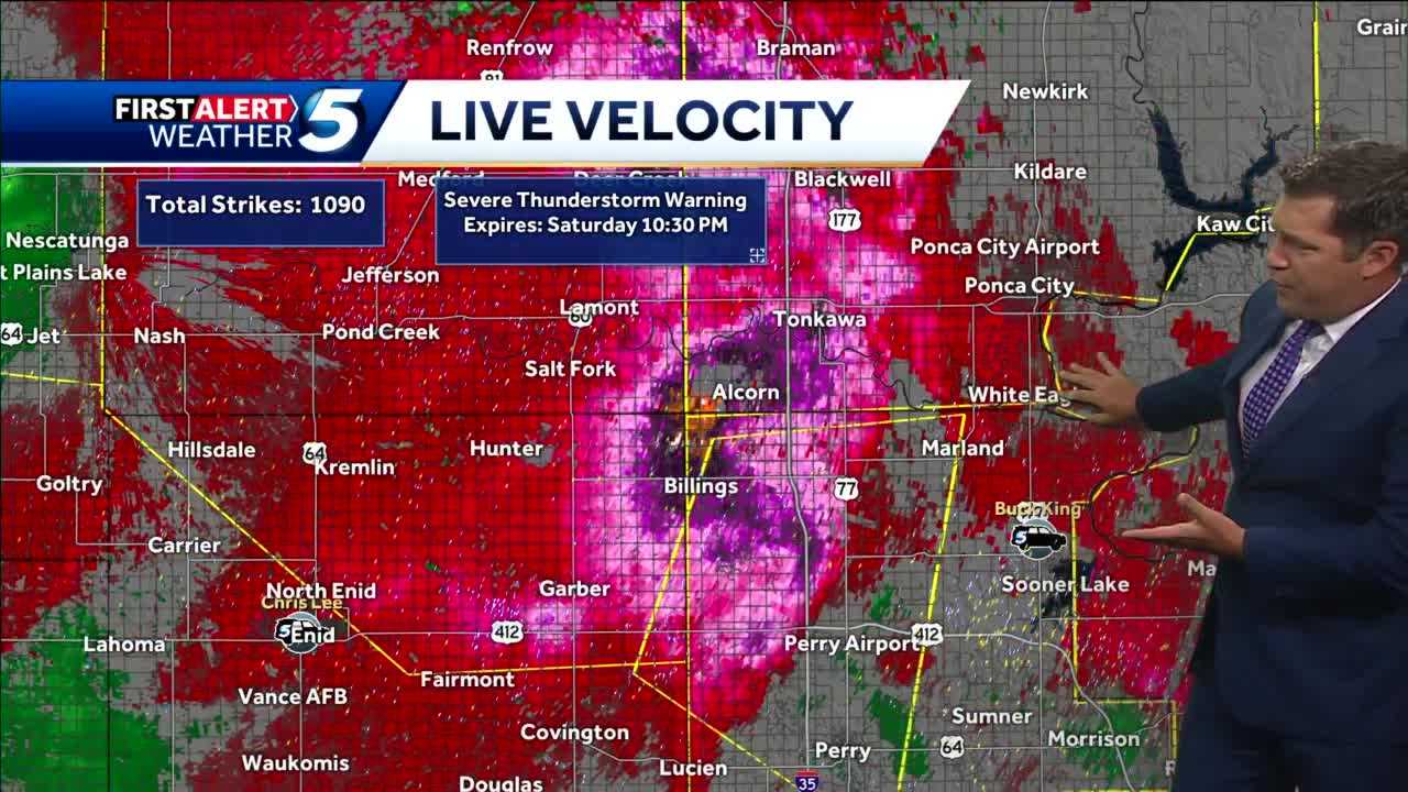 WATCH LIVE: Tracking Severe Storms In Oklahoma