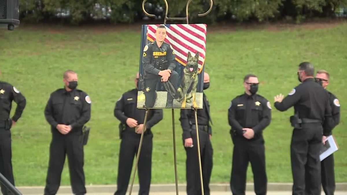 Live at 11 Funeral held for Upstate K9 killed by friendlyfire