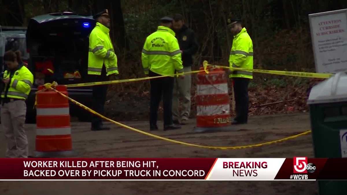 Man dies after being hit by truck at construction site