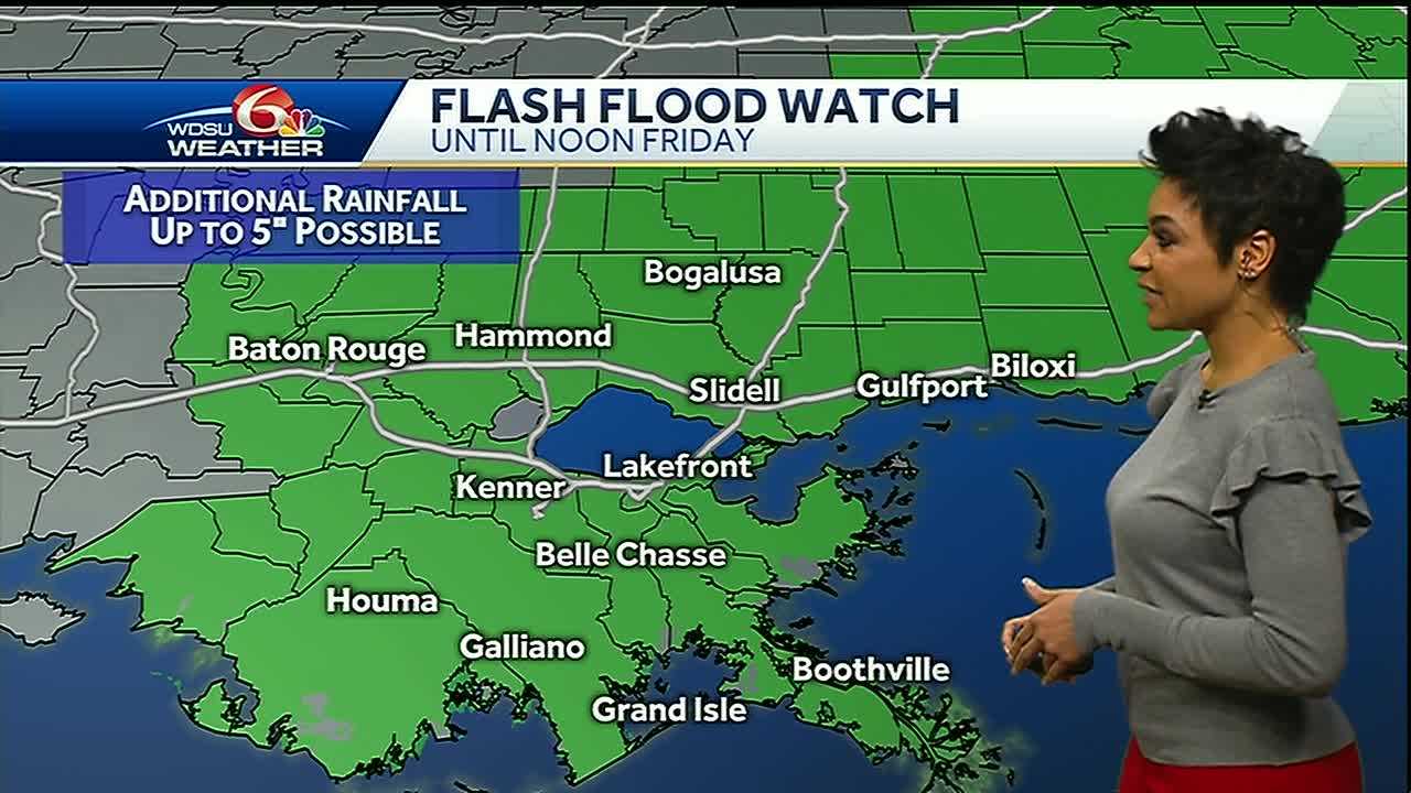 Severe Weather Floods Homes Across Southeast Louisiana