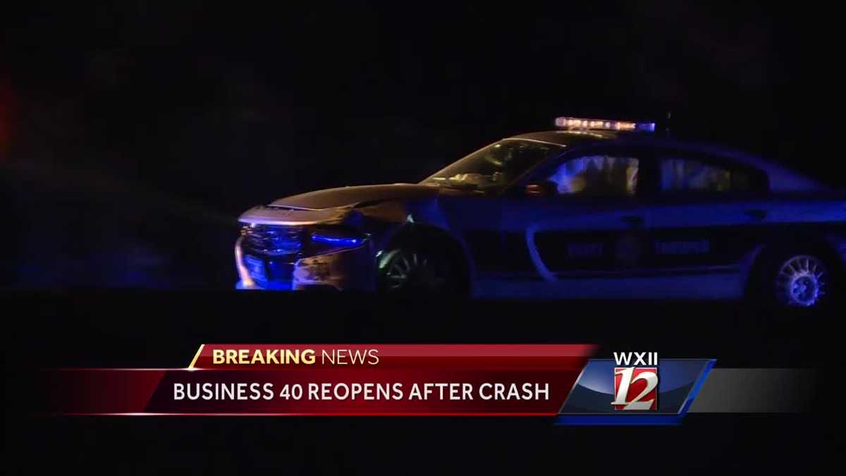 Three people on the run after crashing stolen vehicle into trooper's ...
