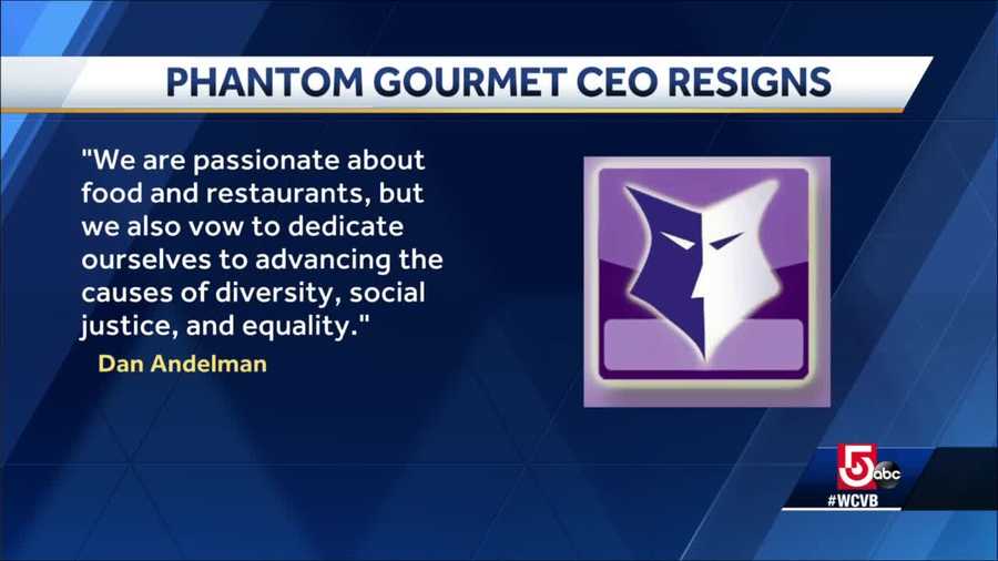 Phantom Gourmet resigns