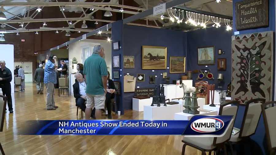 New Hampshire Antiques Show wrapped up Saturday in Manchester