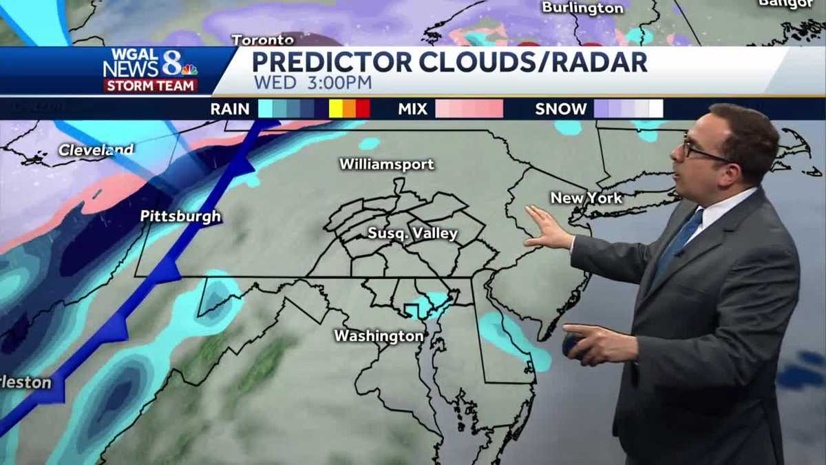 Showers Return Late Overnight; Temperatures Stay Warmer Than Average