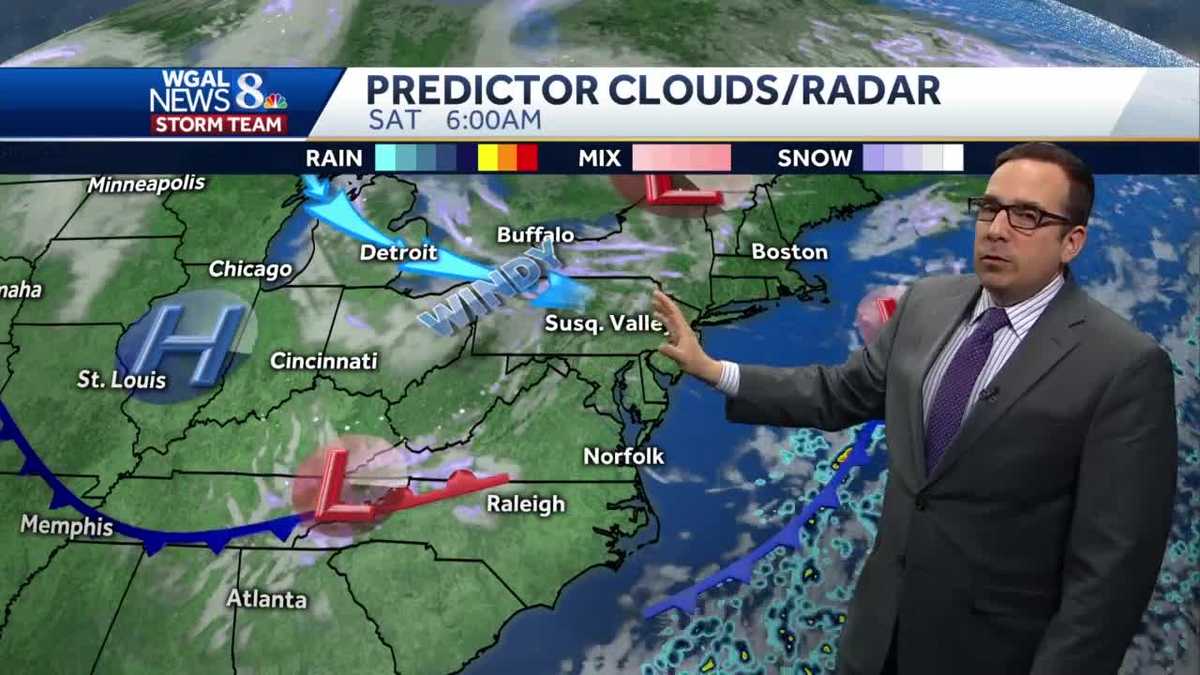 Windy, Cold Friday & Saturday; Temperatures Start to Warm Sunday