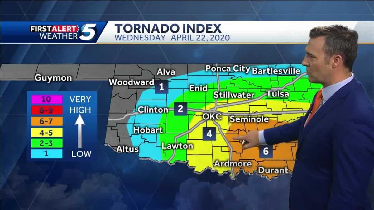 OKLAHOMA SEVERE WEATHER More severe storms expected Wednesday in