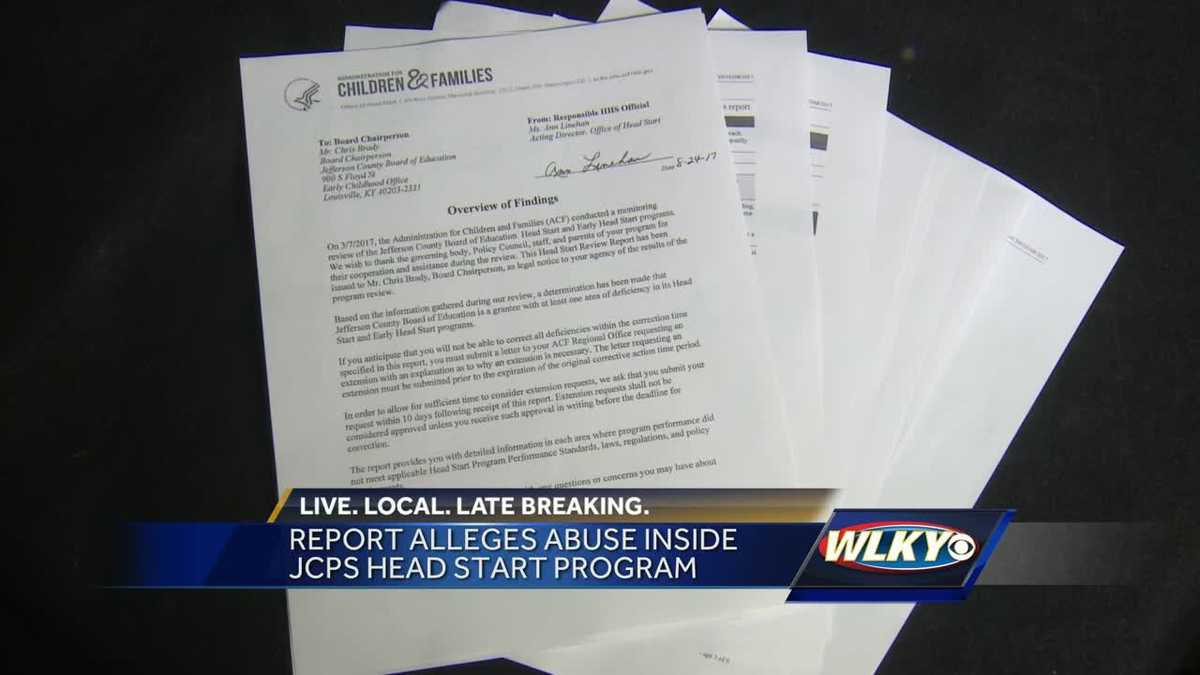Report alleges abuse inside JCPS Head Start program