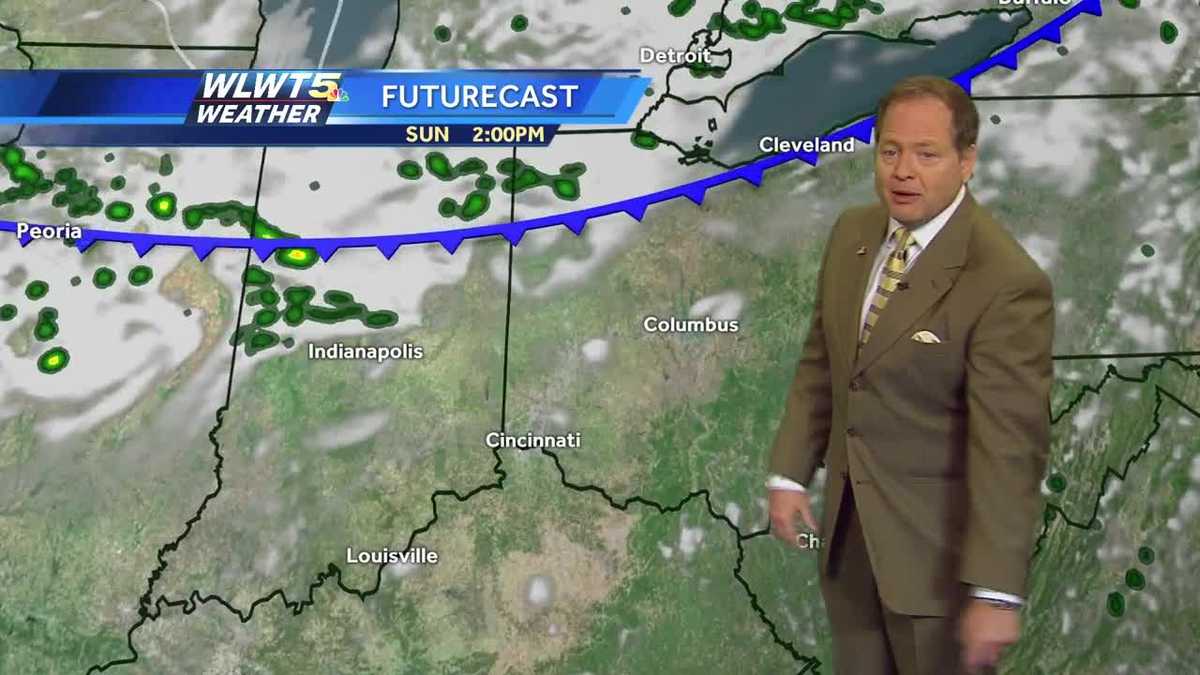 Beautiful Sunday but the heat and humidity return soon