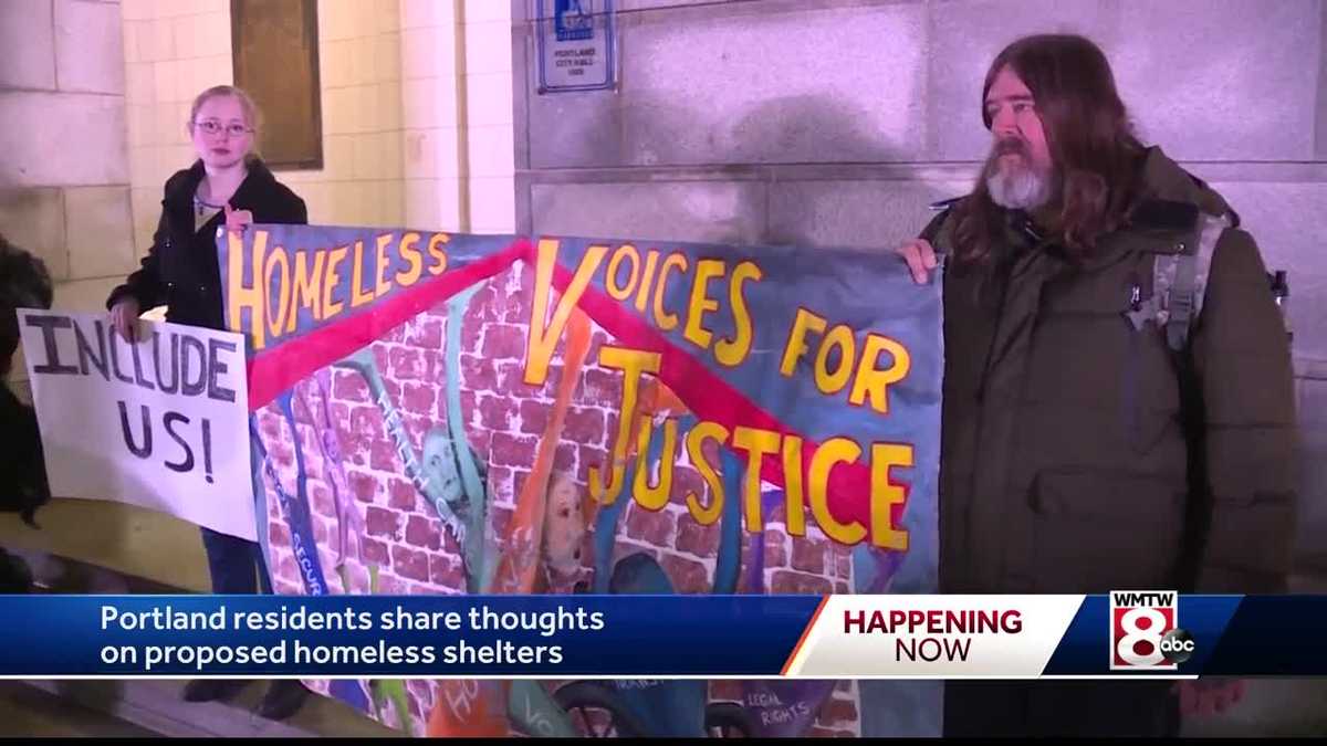 Portland residents give their thoughts on new homeless shelter