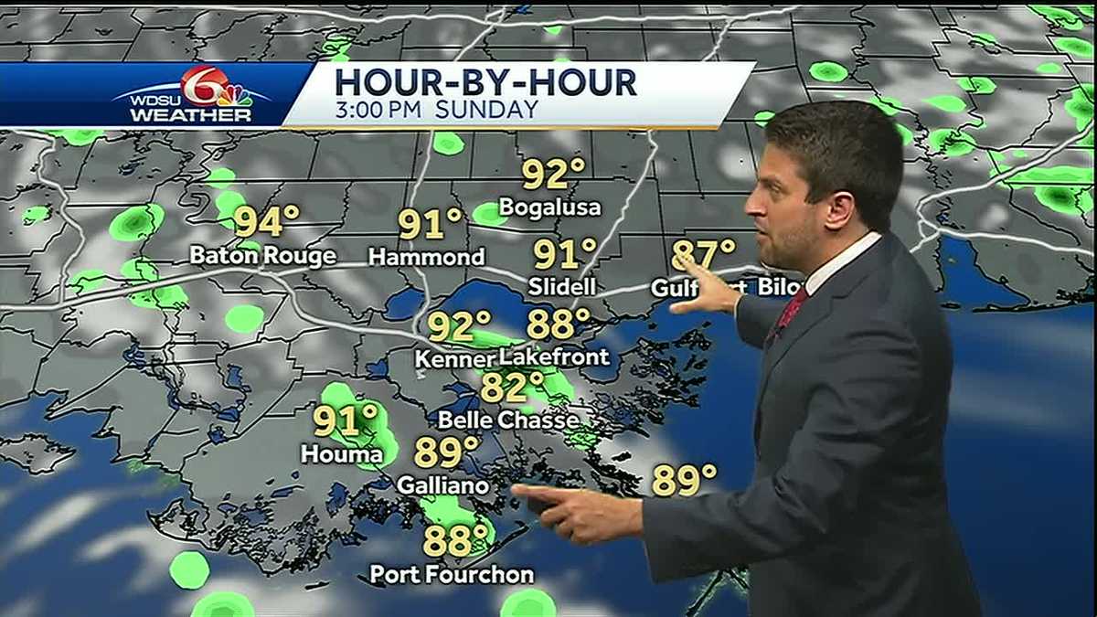 Daily rain and thunderstorm chances this weekend
