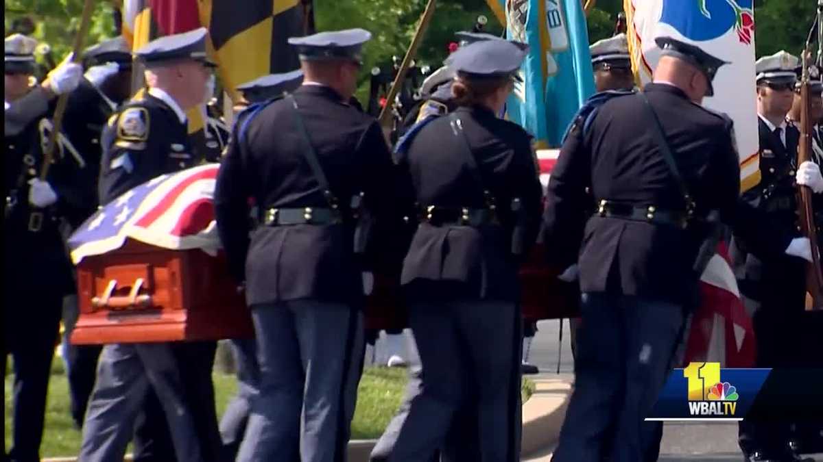 Baltimore County pays tribute to officer laid to rest