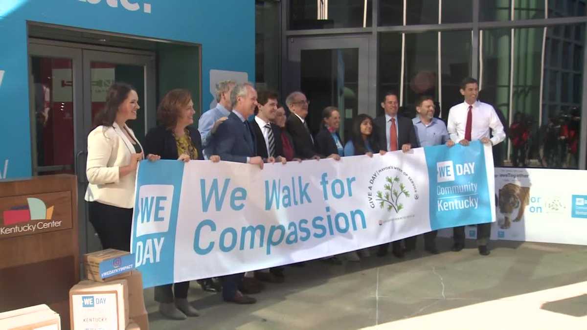 Louisville mayor previews his annual 'Give A Day Week of Service'