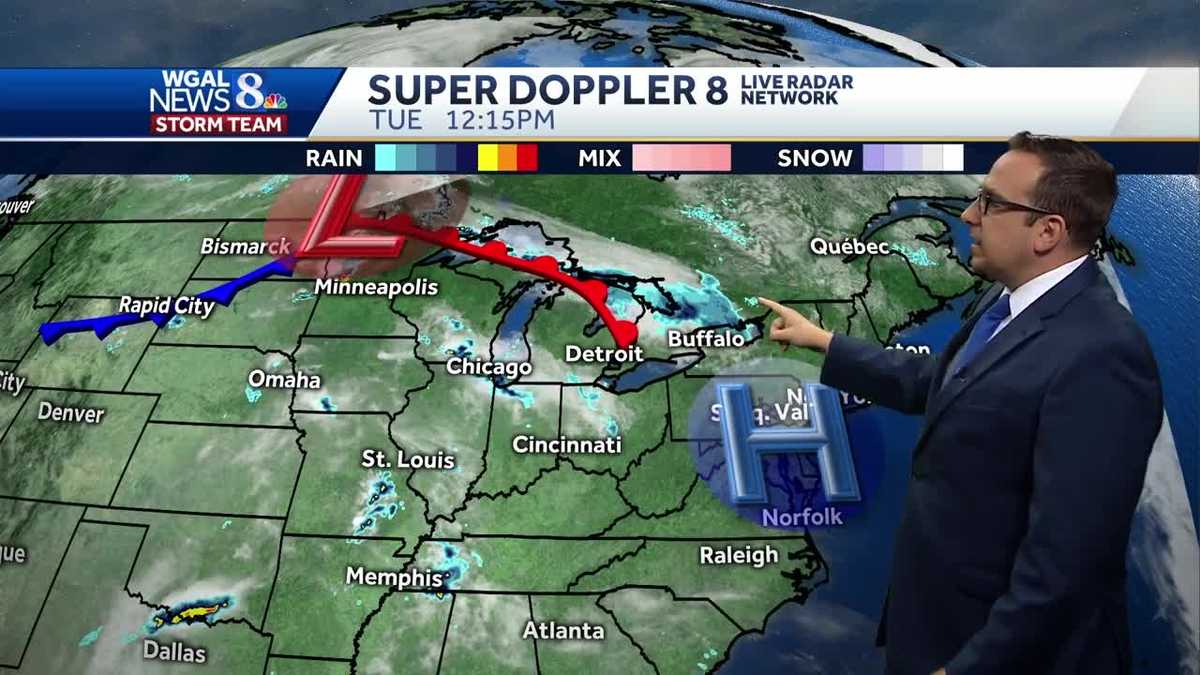 Quiet & Comfy Tuesday; Storms Return Tomorrow
