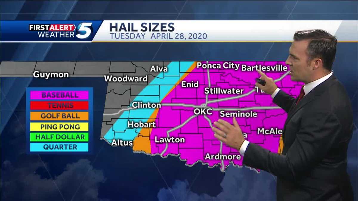 OKLAHOMA SEVERE WEATHER Significant risk of severe storms Tuesday in