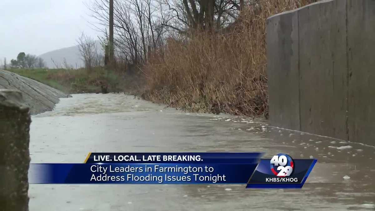 Farmington meets over flood concerns