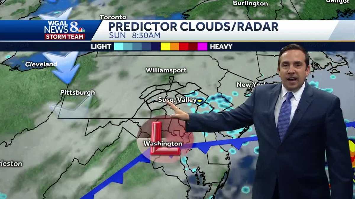 A Little Less Rain & Humidity for Sunday; Finally A Dry Stretch On the ...