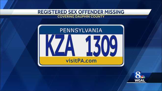 Harrisburg Police Looking For Missing Registered Sex Offender