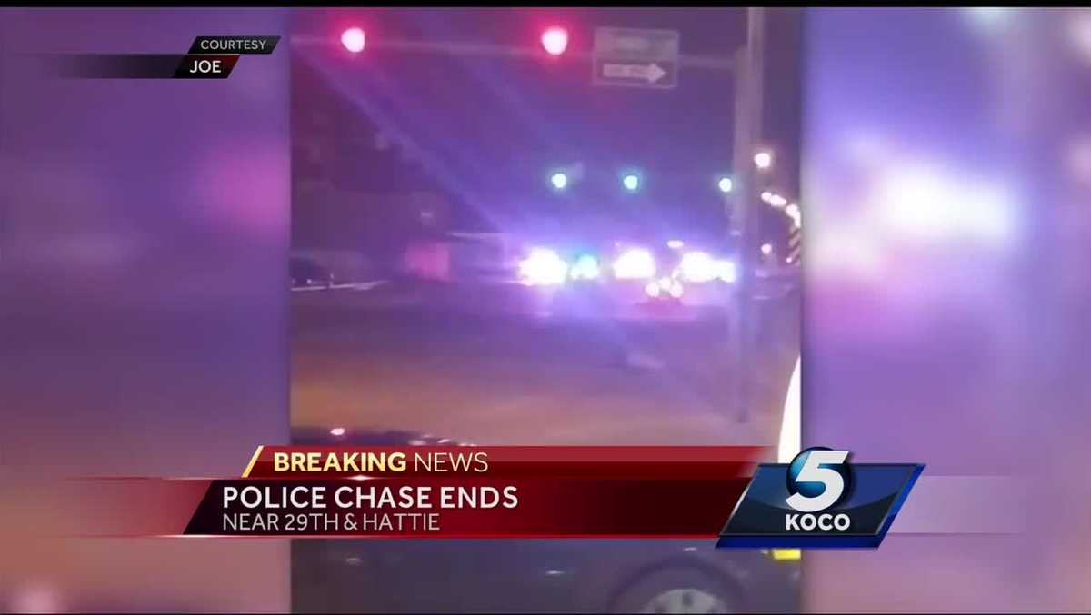 Driver in custody after leading police on chase through Norman, OKC