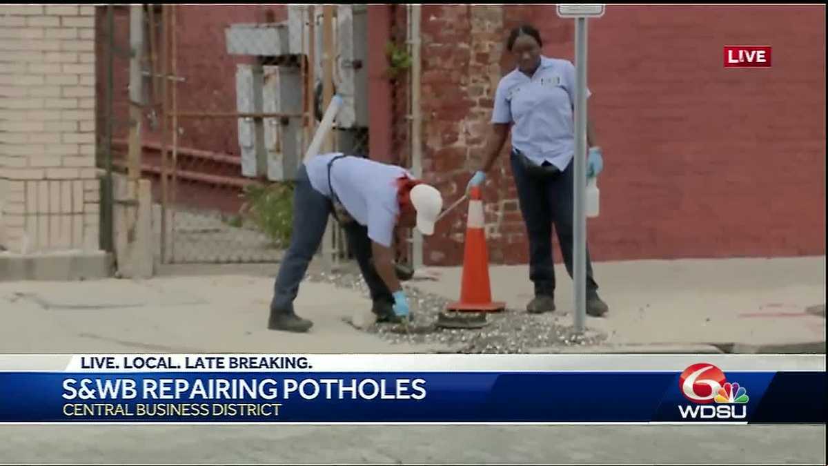 Work to repair thousands of SWB holes in New Orleans roads to start Monday