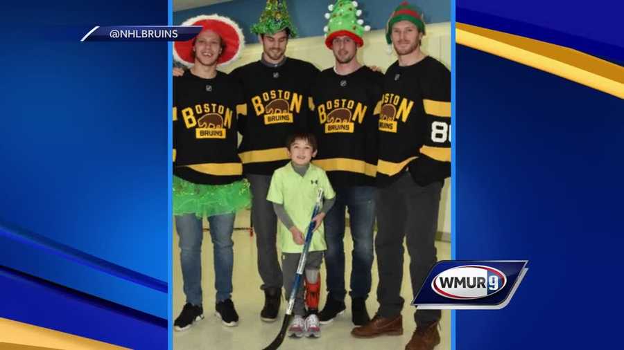 Boston Bruins buy gifts for hundreds of sick children