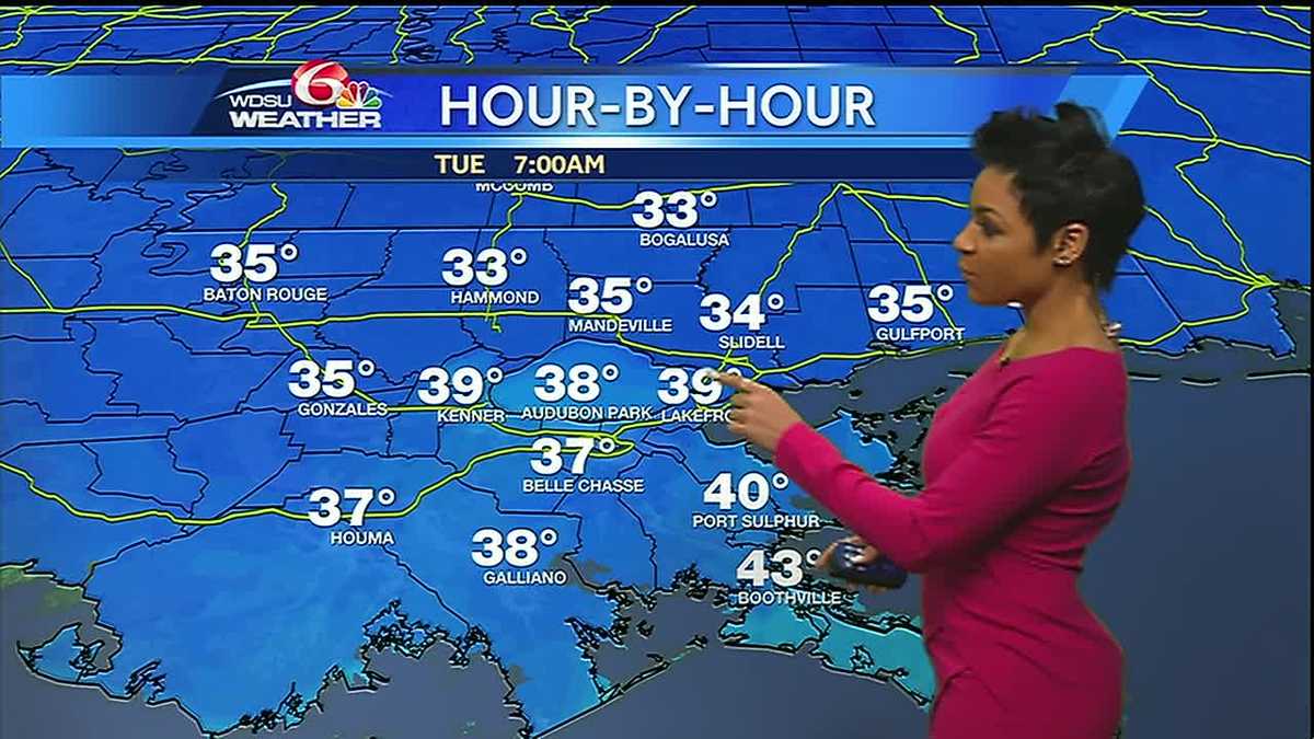 Monday: Dry start to the week