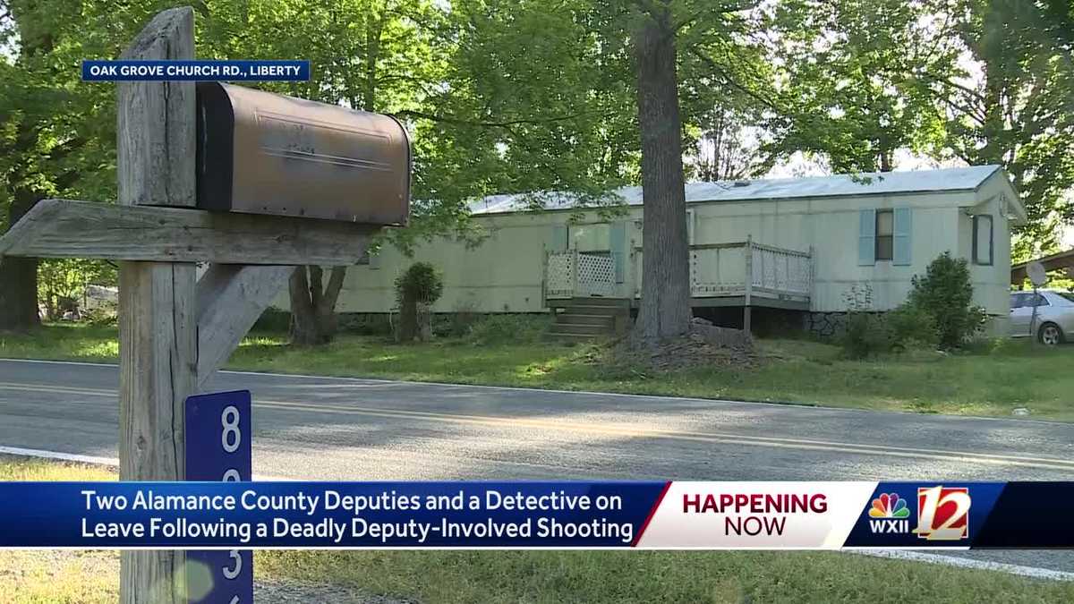 Man killed in deputyinvolved shooting in Alamance County identified