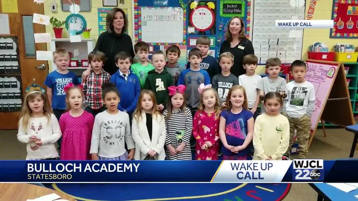 Bulloch Academy gives WJCL wake up call Tuesday