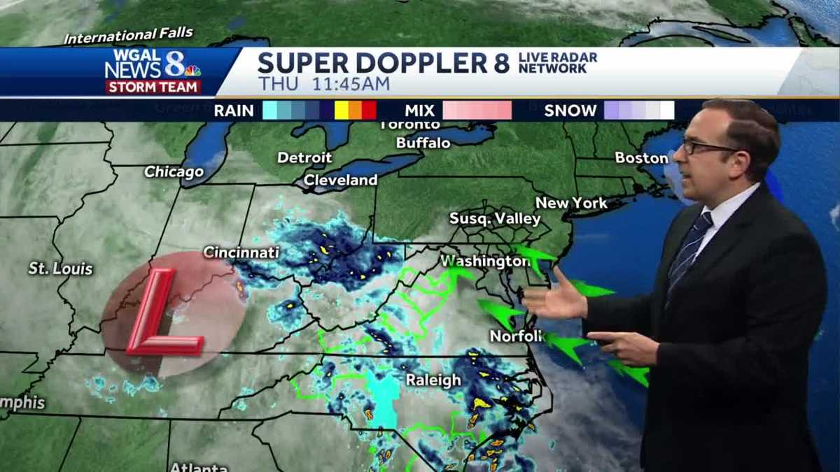 CENTRAL PA WEATHER: Rain returns