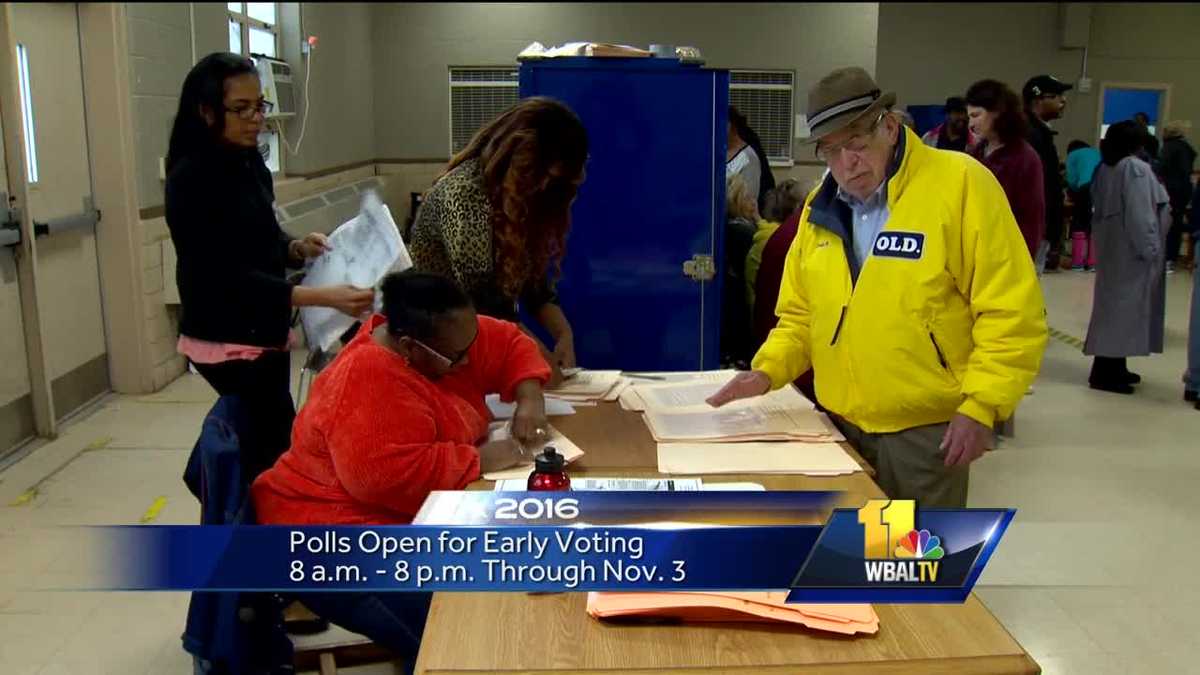 Early voting remains popular in Maryland