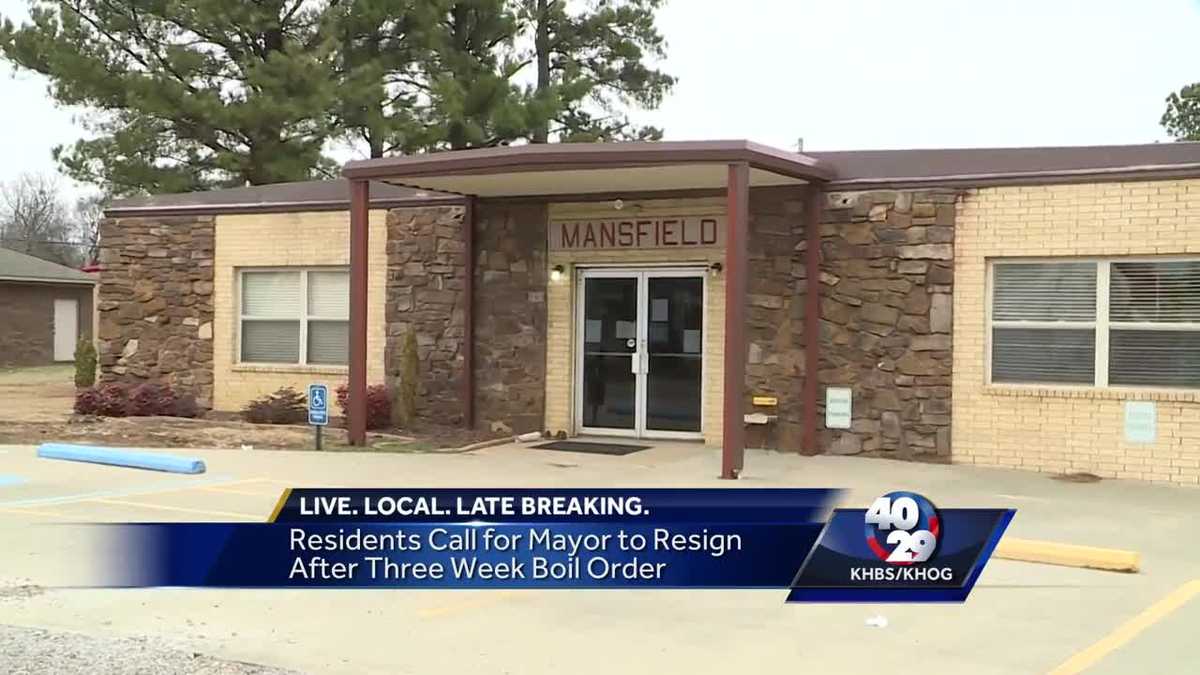 Mansfield now has water after water tower damage.