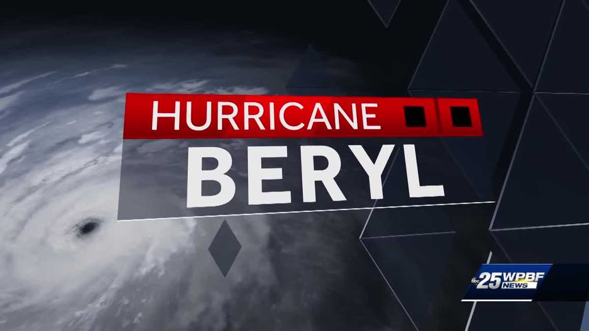 Beryl a hurricane