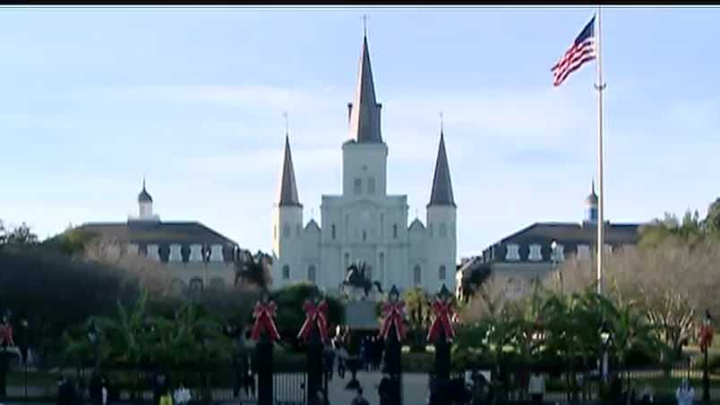 Big crowds celebrate Christmas in New Orleans