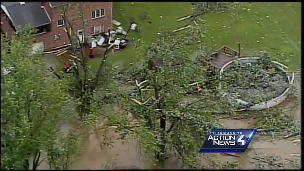 Strong storms cause damage, flooding across Western Pa. region