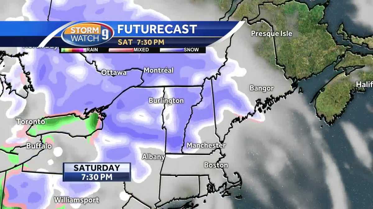 Snow possible on New Year's Eve