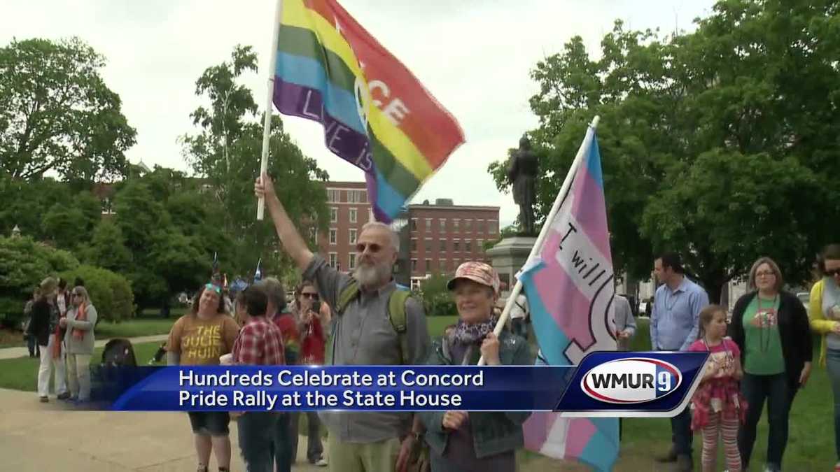 Hundreds celebrate at Concord Pride Rally