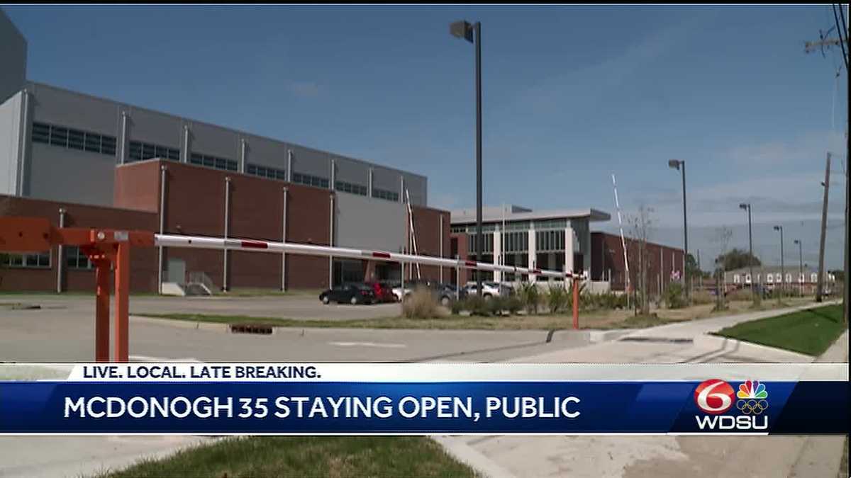 Orleans Parish superintendent 'McDonogh 35 will remain open as a