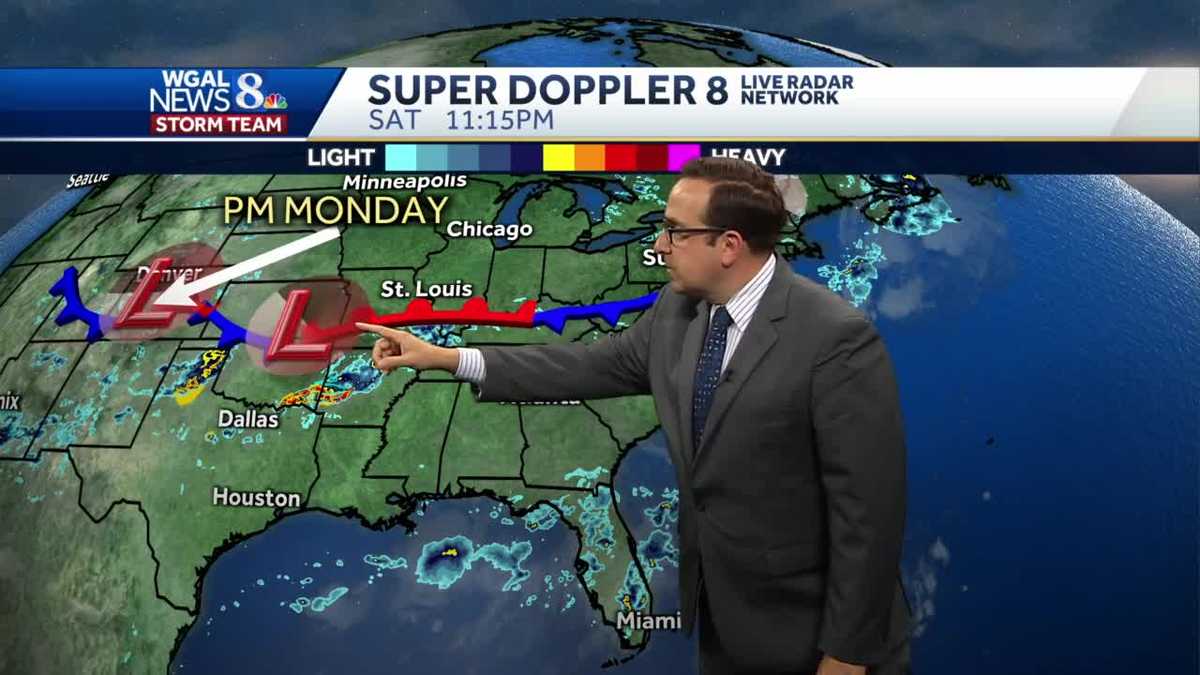 Relief From High Heat & Humidity Sunday; More Rain Monday