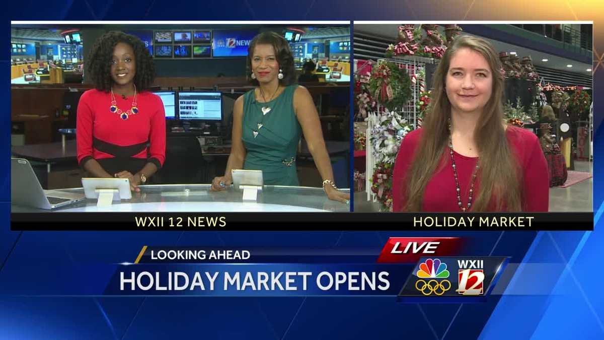 Get in the Festive Spirit at the Greensboro Holiday Market