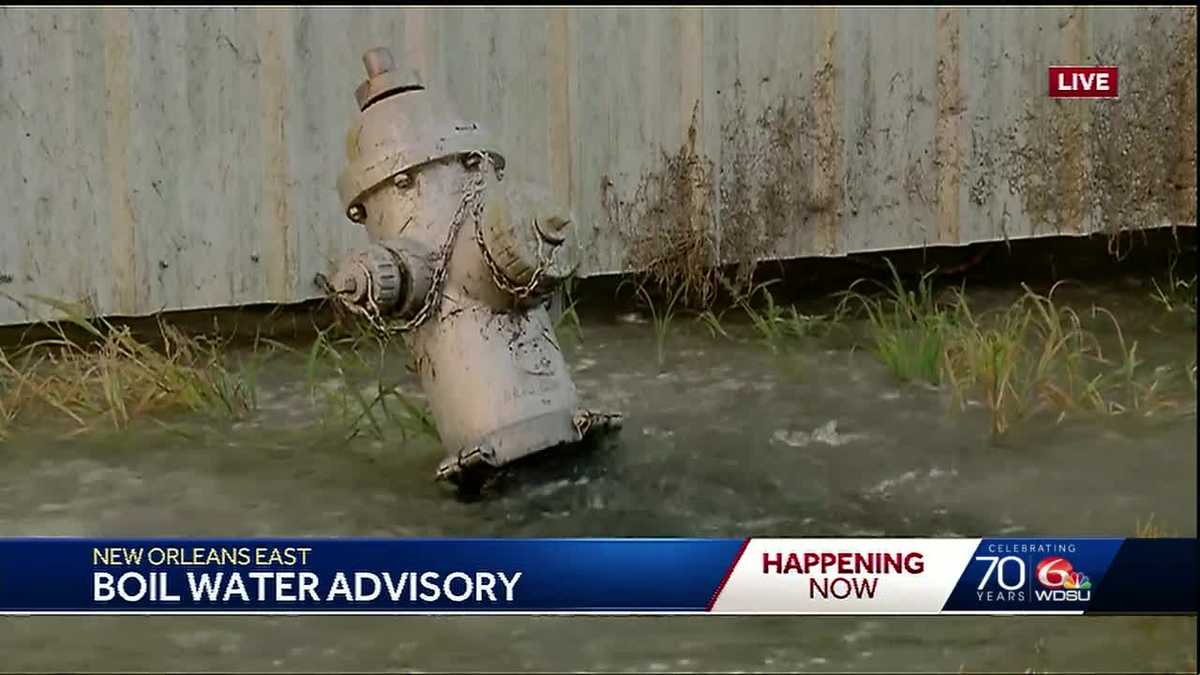 Boil Water Advisory lifted for areas in New Orleans East