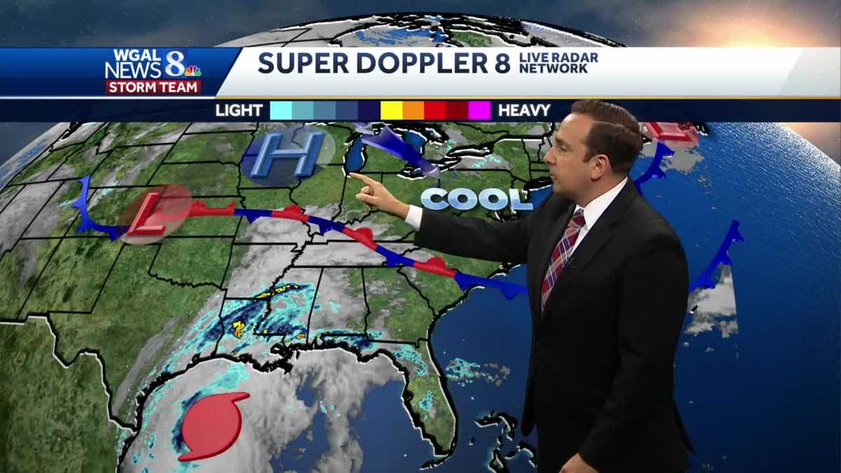 Warmer Into The Weekend; Remnants of Delta Bring Showers Sunday