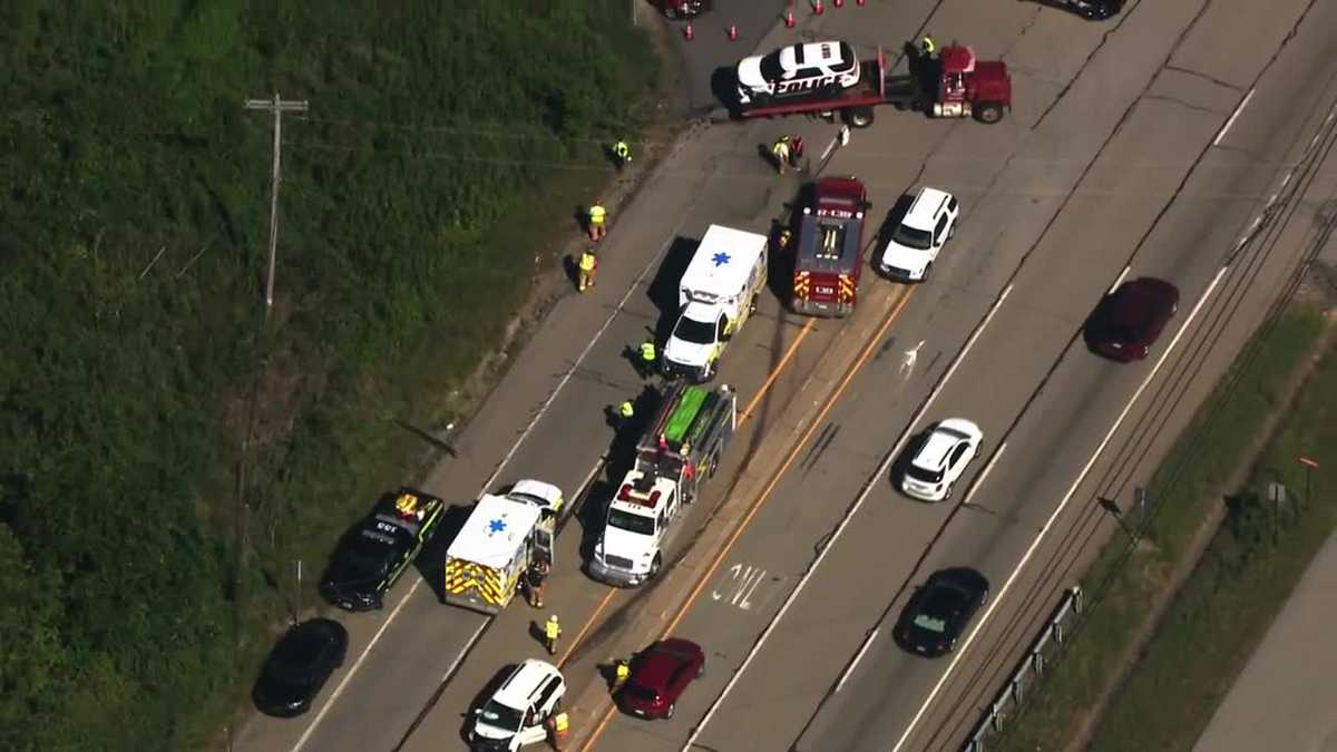 Crash shuts down Route 51 northbound in Forward Township