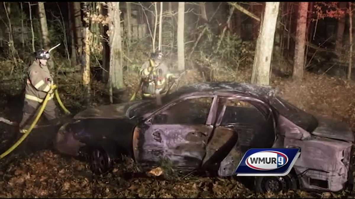 Good Samaritan saves woman from fiery crash in Merrimack